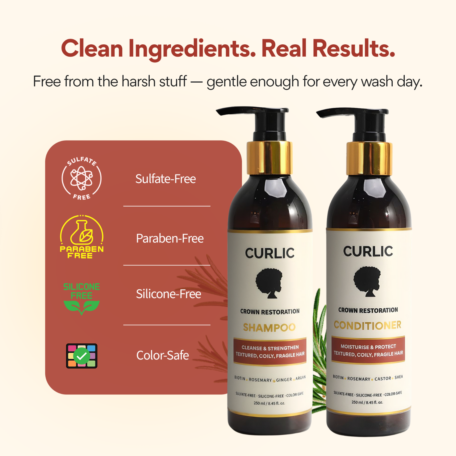 Curlic Shampoo & Conditioner Bundle