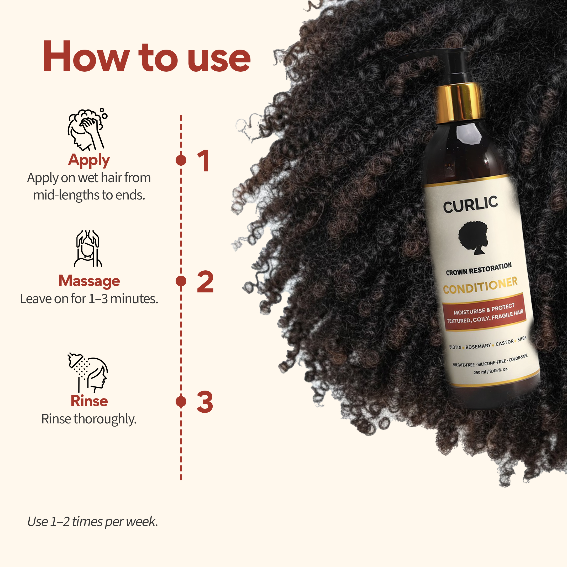 Curlic Growth Foundation Conditioner