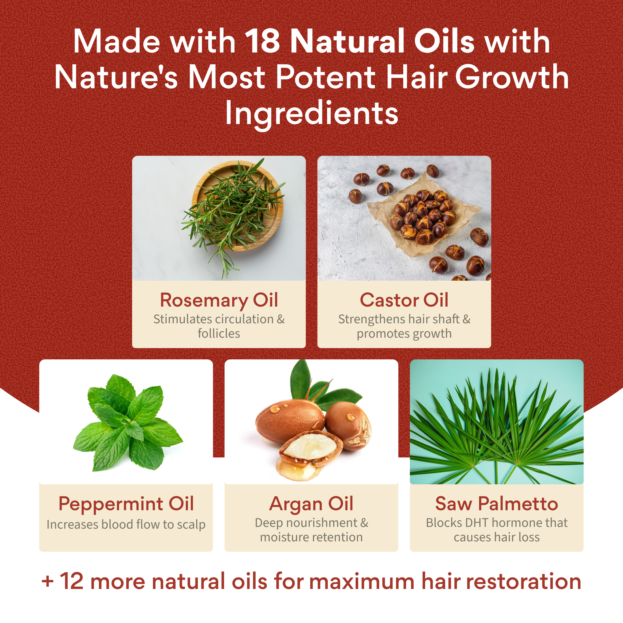 Curlic All Natural Growth Oil