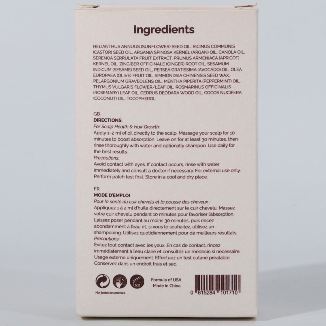 Curlic All Natural Growth Oil