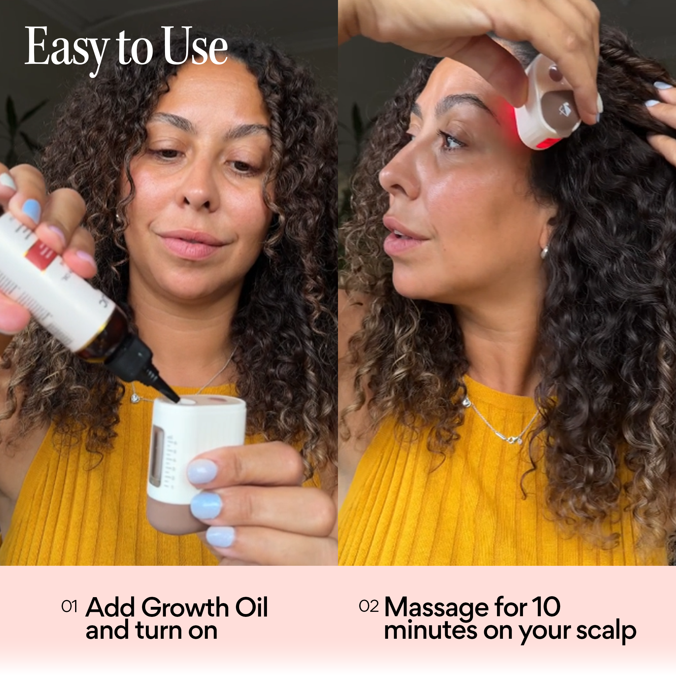 Curlic Activator Pro + 2 FREE All-Natural Revitalizing Oil + E-Book