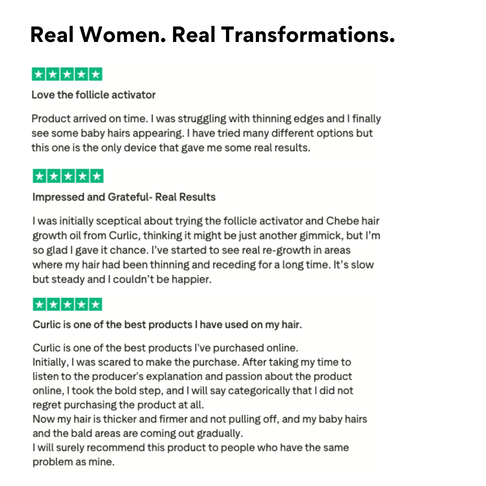 Curlic Activator Pro + FREE All-Natural Growth Oil + E-Book