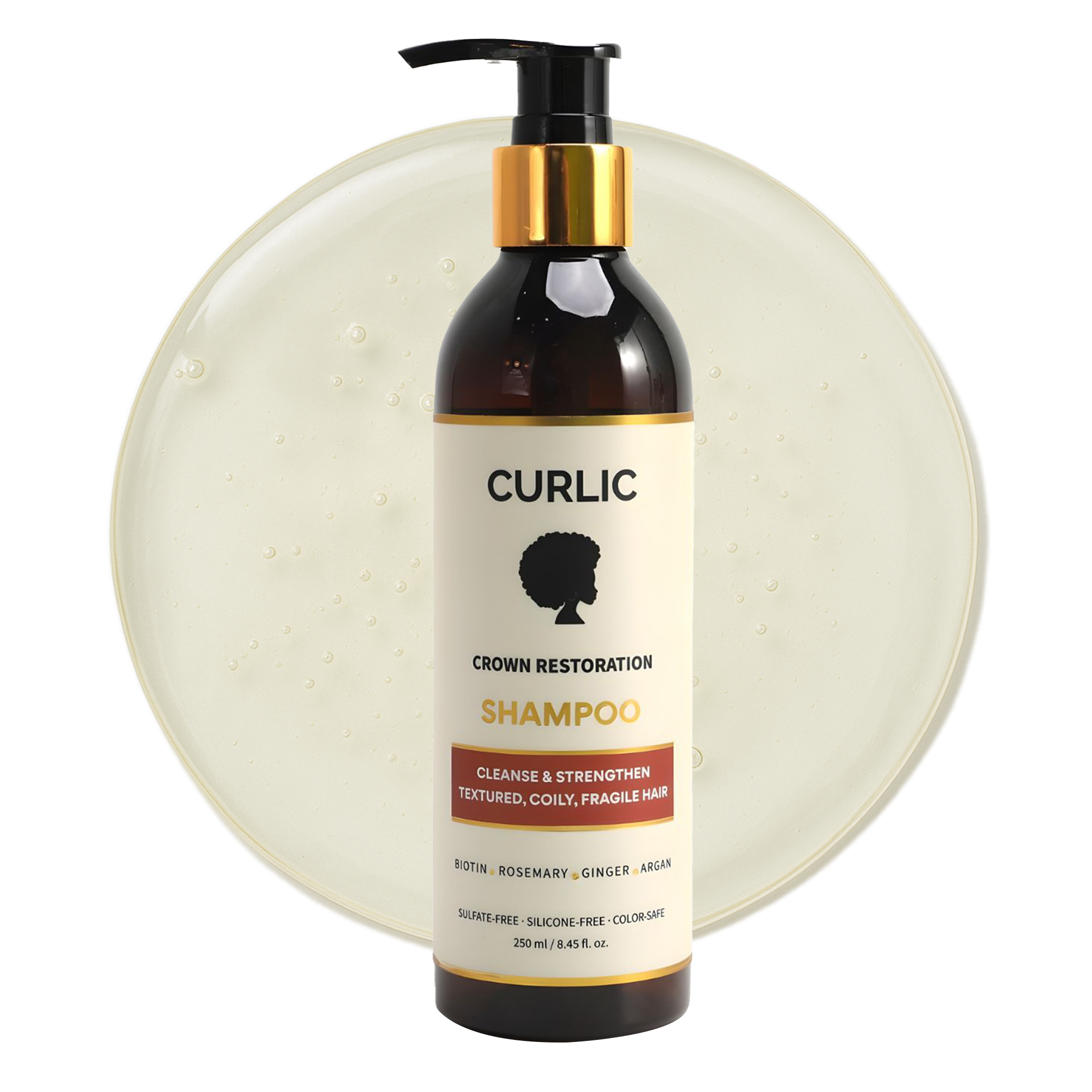Curlic Growth Foundation Shampoo